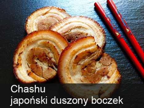Chashu - japoński duszony boczek